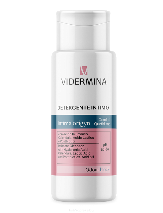 Vidermina intima origyn Гель для интимной гигиены с кислотным уровнем pH 300 мл