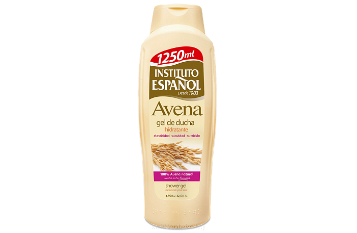 INSTITUTO ESPANOL Гель для душа увлажняющий с протеинами овса / AVENA SHOWER GEL линии AVENA, 1250мл