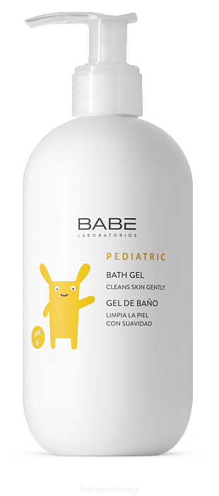 "LABORATORIOS BABE" Гель детский  для душа, 500 мл