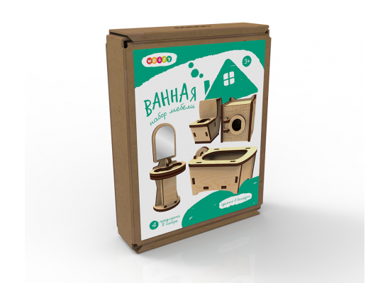 Woody Игрушка  "Набор мебели "Ванная"