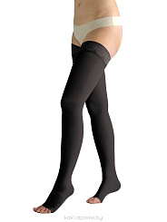 AVICENUM/АВИЦЕНУМ 360 (с кружевом, открытым носком), чулки р-р M long цвет 9999 (II класс)