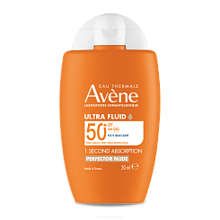 AVENE Ультралегкий солнцезащитный флюид ПЕРФЕКТОР ТОНА SPF50+ 50 мл
