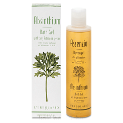 L'Erbolario ПОЛЫНЬ Гель-пена для ванны с 3 видами полыни, с микросферами и витаминами А и Е 200 мл