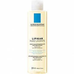 La Roche-Posay Масло Lipikar смягч.липидовосст.д/ванны и душа д/кожи младенцев, детей и взр. 200мл