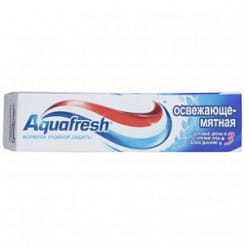 Aquafresh Зубная паста Освежающе-мятная (Aquafresh Fresh & Minty), 125 мл