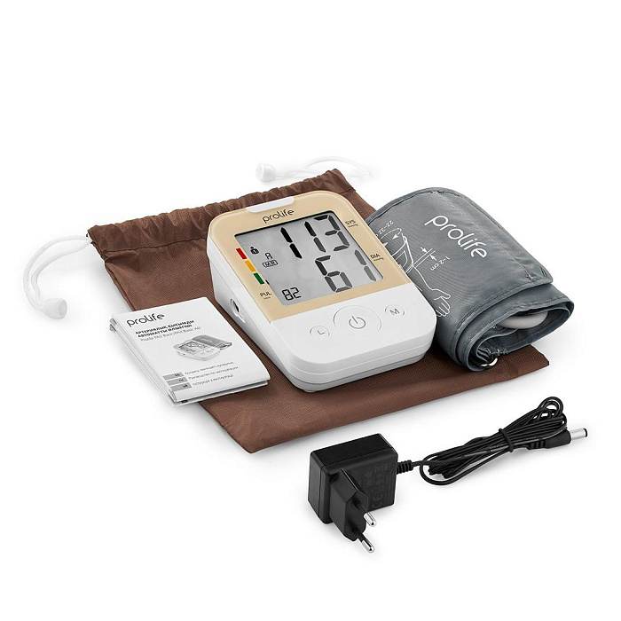 Измеритель артериального давления автоматический Prolife PA2 Basic AD(c адаптером,с манжетой 22-42 см)  (BPCB0A-3H)