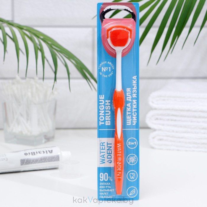 WATERDENT Щётка для чистки языка