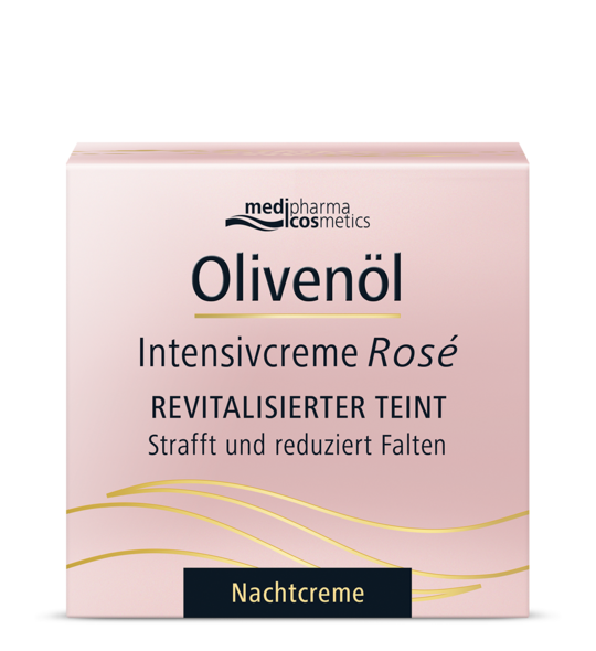 Olivenol Medipharma Cosmetics Крем для лица интенсив Роза  ночной 50 мл