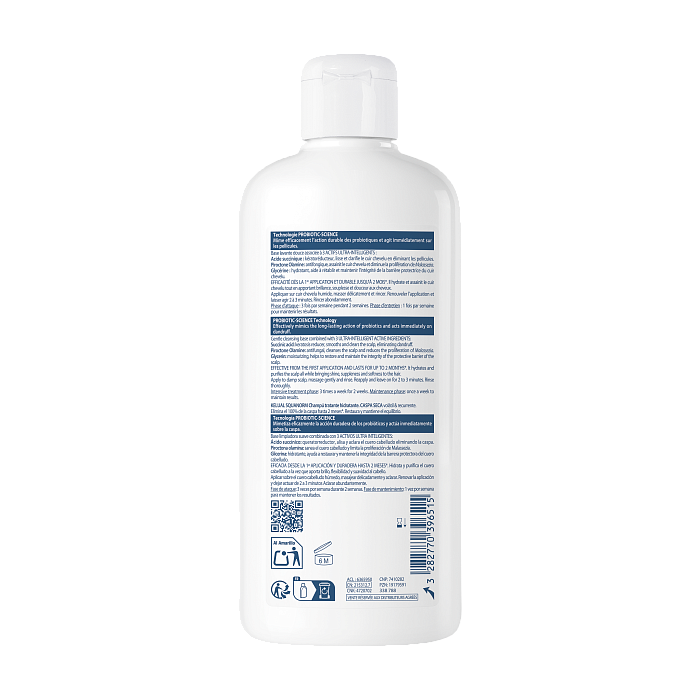 DUCRAY KELUAL SQUANORM Шампунь против сухой перхоти 400 мл