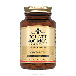 Solgar Фолат 400 мкг 