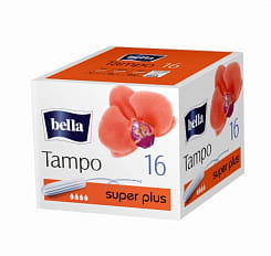 Bella Tampo super Тампоны женские гигиенические без аппликатора 16 шт