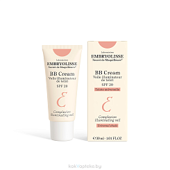 Laboratoires EMBRYOLISSE BB крем с эффектом сияния SPF20. Универсальный оттенок, 30 мл