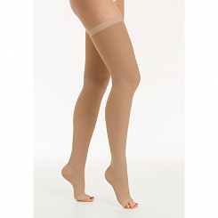 RelaxSan чулки компр. с откр мысr 18-23 мм рт.ст Anti-Embolism STANDARD LINE, арт. М0370A (р 3-L беж