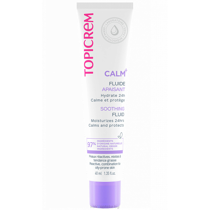 TOPICREM CALM+ Успокаивающий флюид, 40 мл