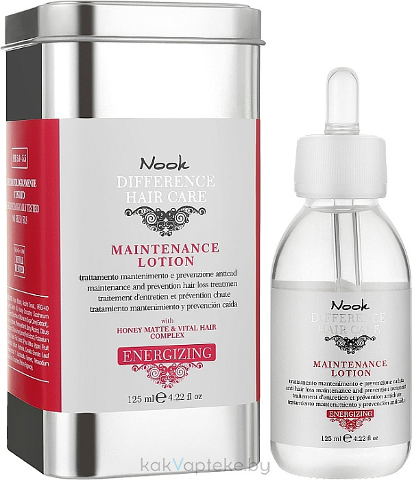 Nook Лосьон против выпадения волос DIFFERENCE HAIR CARE ENERGIZING / MAINTENANCE LOTION 125 мл