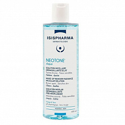 ISISPHARMA NEOTONE Aqua Мицеллярный раствор очищающий, осветляющий, 400 мл