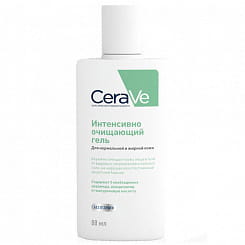 CeraVe Интенсивно очищающий гель для нормальной 
и  жирной  кожи  88 мл