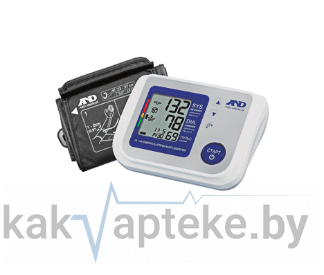 Прибор для измерения артер.  давления и частоты пульса цифровой (с адаптером.автоматич.) A&D UA-1100