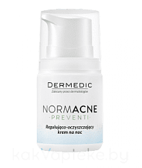 Dermedic NORMACNE Крем регулирующе-очищающий  на ночь 55г