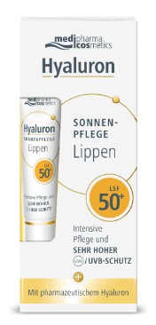 Hyaluron Medipharma cosmetics Солнцезащитный крем для губ SРF 50+ 7 мл