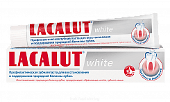 Lacalut WHITE Профилактическая зубная паста (для восст. и поддержания прир. белизны зубов) 75 мл