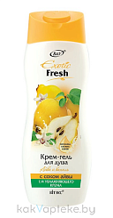 ВИТЭКС EXOTIC FRESH Крем-гель для душа АЙВА И ВАНИЛЬ, 500 мл