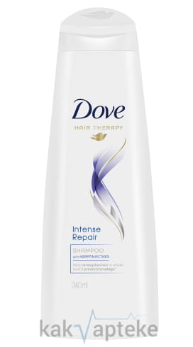 Dove Hair Therapy Интенсивное восстановление Шампунь, 250 мл