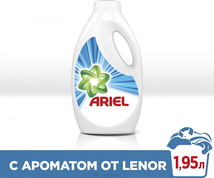 ARIEL Touch of Lenor fresh Средство моющее синтетическое жидкое, 1.95л