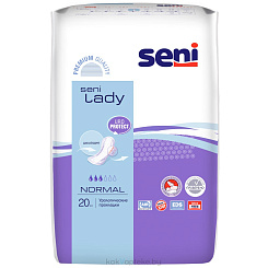 SENI LADY normal Прокладки урологические 20 шт