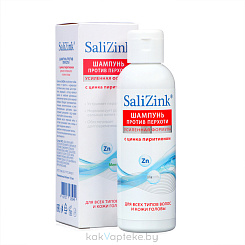 SaliZink Шампунь от перхоти с цинка пиритионом 150 мл