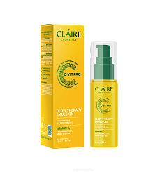 CLAIRE COSMETICS C-VIT PRO Крем-эмульсия для лица GLOW THERAPY, 50 мл