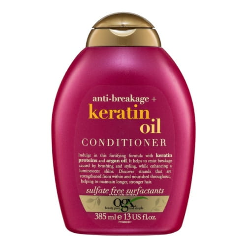 OGX Кондиционер против ломкости волос с кератиновым маслом, 385 мл