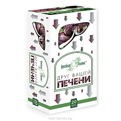 ЦЕЛЕБНАЯ ПОЛЯНА Друг Вашей печени, БАД фильтр-пакеты №20