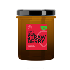 Aroma HOME Свеча ароматизированная для дома MODERN FRUITS Strawberry 230 гр