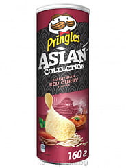 fЧипсы рисовые PRINGLES  Asian Collection со вкусом малазийского красного карри,160 г