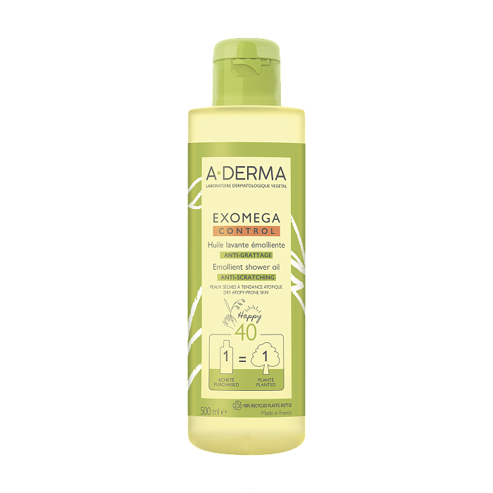 A-DERMA EXOMEGA CONTROL Смягчающее масло для душа 500 мл