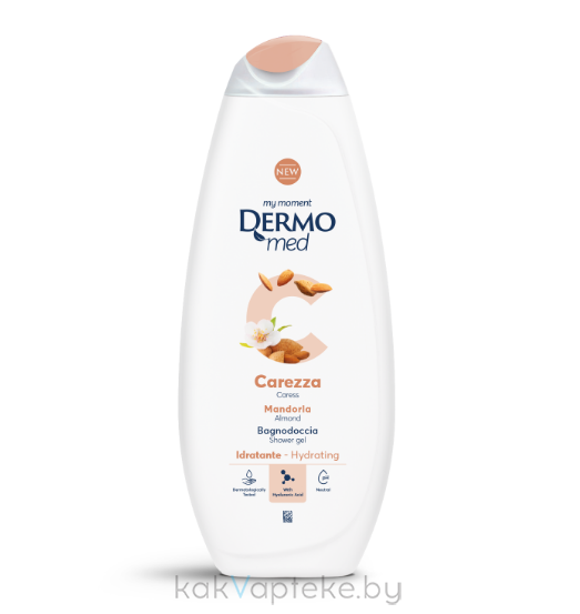 DERMOMED Гель для душа с миндалем CARESS / SHOWER GEL CARESS ALMOND, 450 мл
