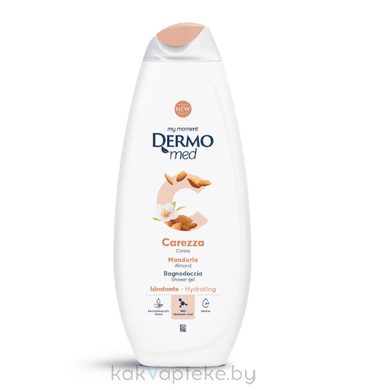 DERMOMED Гель для душа с миндалем CARESS / SHOWER GEL CARESS ALMOND, 450 мл