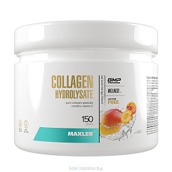 MAXLER БАД «Коллаген Гидролизат» вкус:абрикос-манго, порошок 150 г
