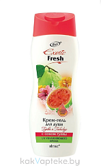 ВИТЭКС EXOTIC FRESH Крем-гель для душа ГУАВА И ГИБИСКУС, 500 мл