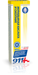 911 Ваша служба спасения Гель-бальзам косметический с муравьиной  кислотой  и  окопником 100мл