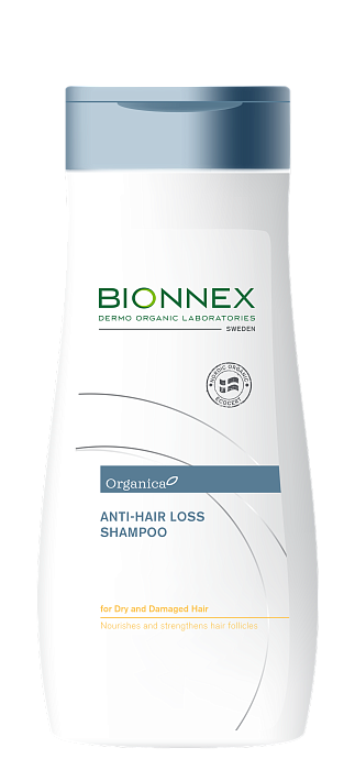 Bionnex Organica Шампунь против выпадения волос для сухих и поврежденных волос, 300мл