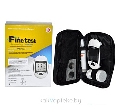 Система мониторинга уровня глюкозы в крови Finetest™ Auto-coding Premium с принадлежностями и расходными материалами (модель IGM-0017B) (25 шт тест-полосок)