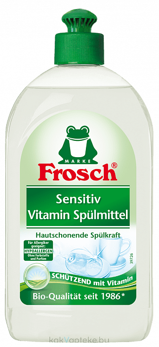 Frosch (Фрош) Средства для мытья посуды (для чувствительной кожи) 500 мл
