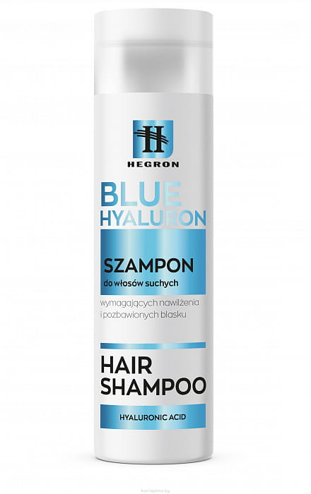 HEGRON Blue hyaluron Шампунь для сухих волос 230 мл