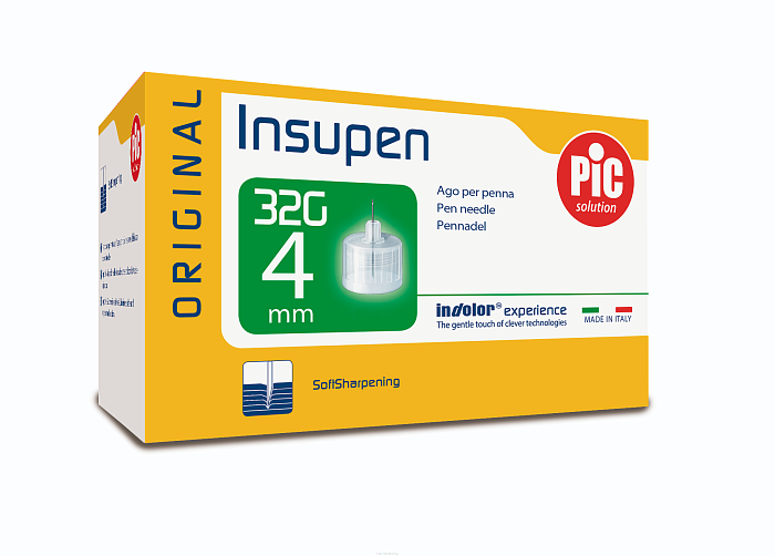 Игла для инсулиновых шприц-ручек размер G32 (0,23мм х 4 мм) № 5