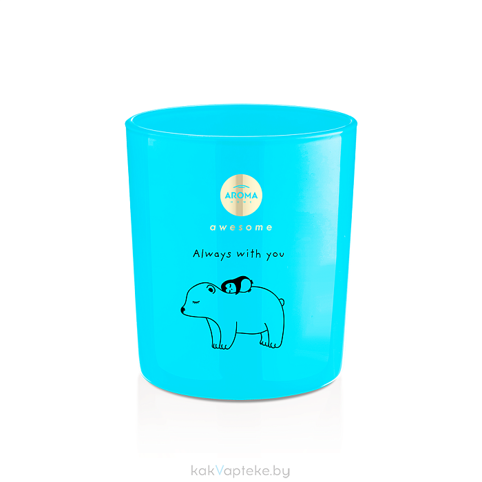 Aroma HOME Ароматизированная свеча в стекле Always with you Candle 140 гр