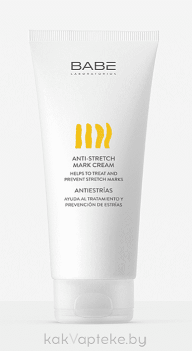 LABORATORIOS BABE Крем против растяжек 200мл / ANTI-STRETCH MARK CREAM 200ml