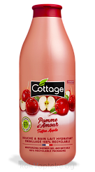 COTTAGE Гель для душа и ванны увлажняющий Toffee Apple/Moisturizing Shower Gel and Bath Milk, 750 мл