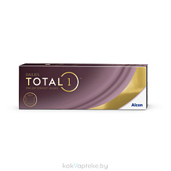 Линзы контактные мягкие DAILIES TOTAL 1 1шт